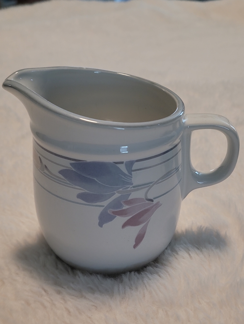 Vintage Studio Nova Tender Bloom Creamer Floral Pitcher Grandma